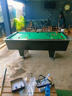 7ft Table With Cues, Balls, and More – Locally Built