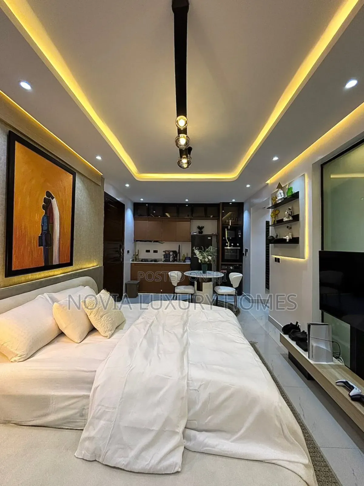 Luxury Cozy Studio Apartment With Ps5,