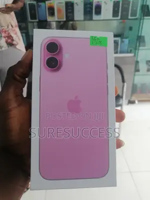 New Apple iPhone 16 Plus 256 GB Pink