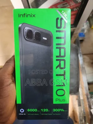 New Infinix Smart 10 Plus 128 GB Black