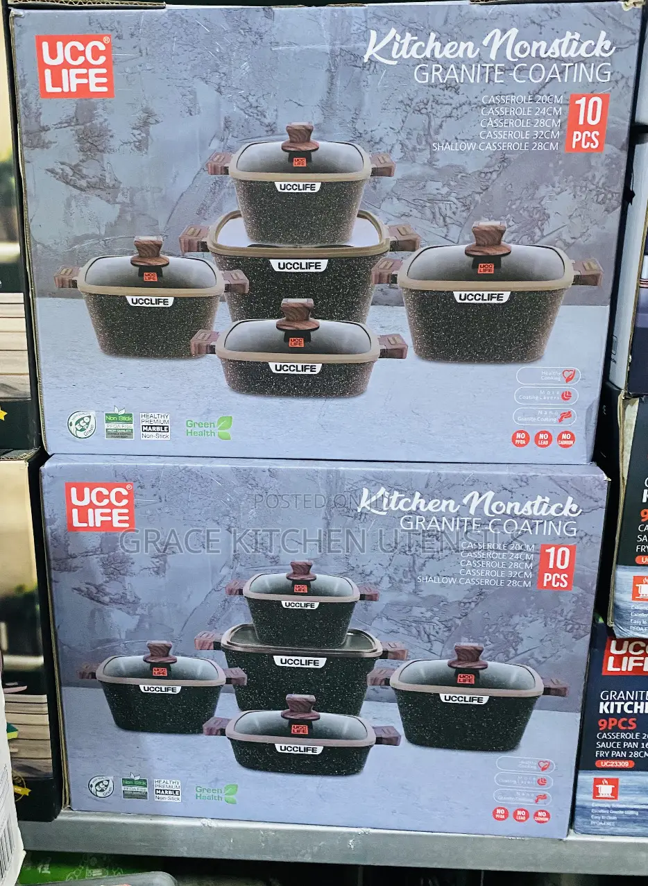 Ucc • Life Kitchen Nonstick Granite Coating