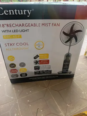 Century 18 Inches FRC-45-F Rechargeable Mist Fan