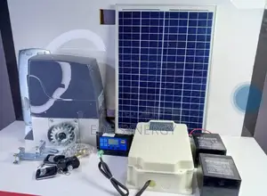 Smart Gate Automation Machine With Solar Panels