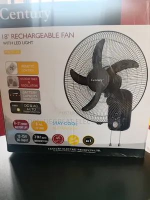 Century 18 Inches Frcb_45 Rechargeable Wall Fan