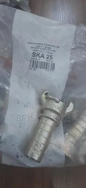 Ludecke Ska 25 Claw Coupling – 25 Mm Hose Tail, Safety Colar