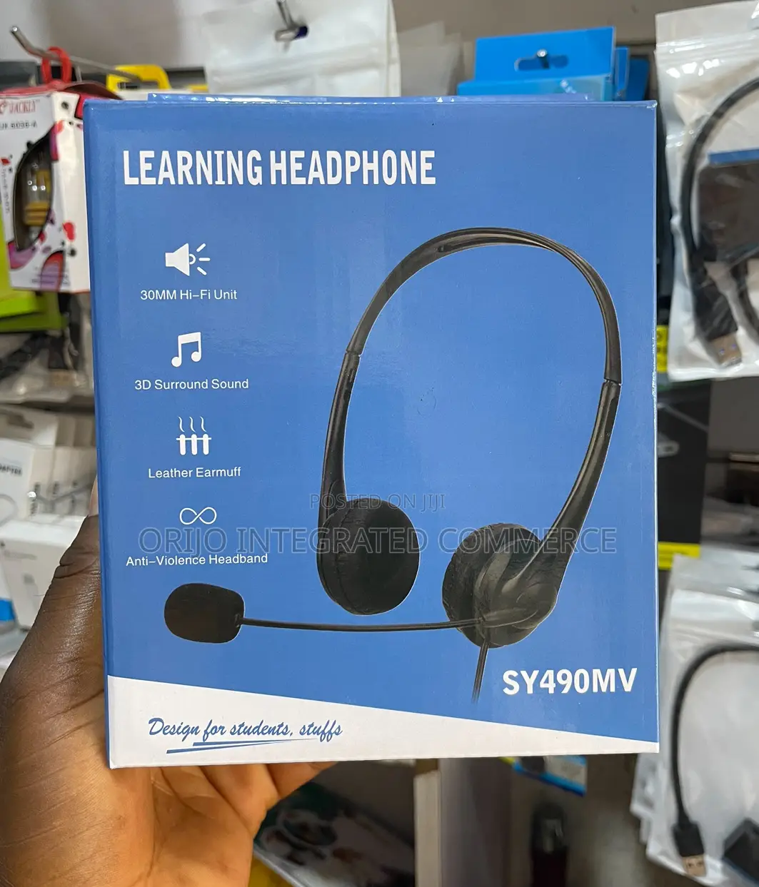 Usb Learning Headphone With Microphone