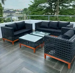 High Quality Kanash Out Door Rattan Chair Set by 7