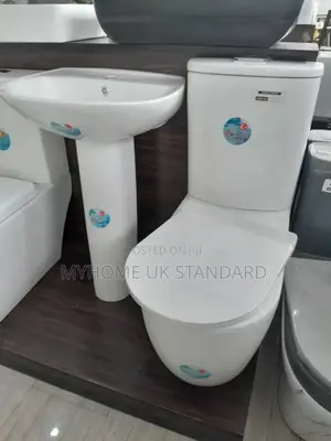 Executive England Wc With Basin and Pedestria