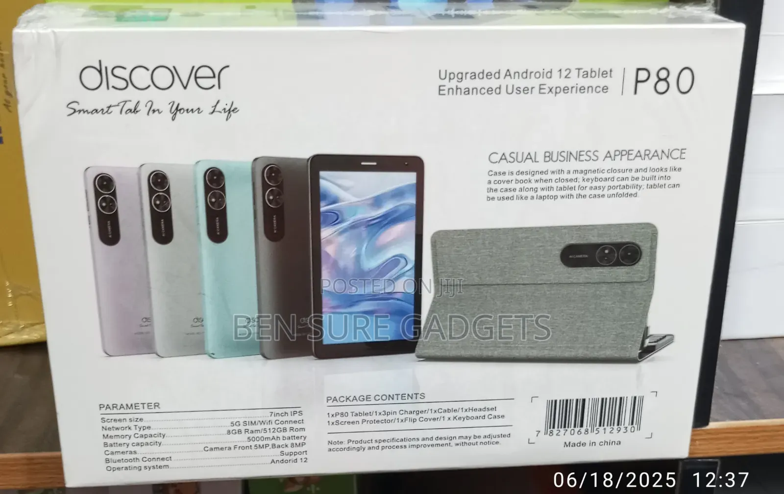 New Discover P15 Pro 512 GB Gray