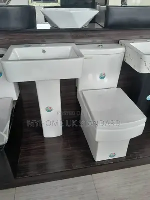 Complete Set of England Water Closet With Basin