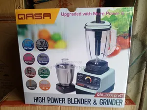 Qasa Commercial Blender 1400 Watts With Dry Milk Cup