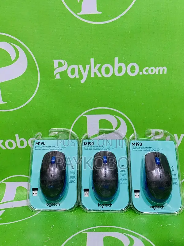 Logitech M190 Full-Size Wireless Mouse