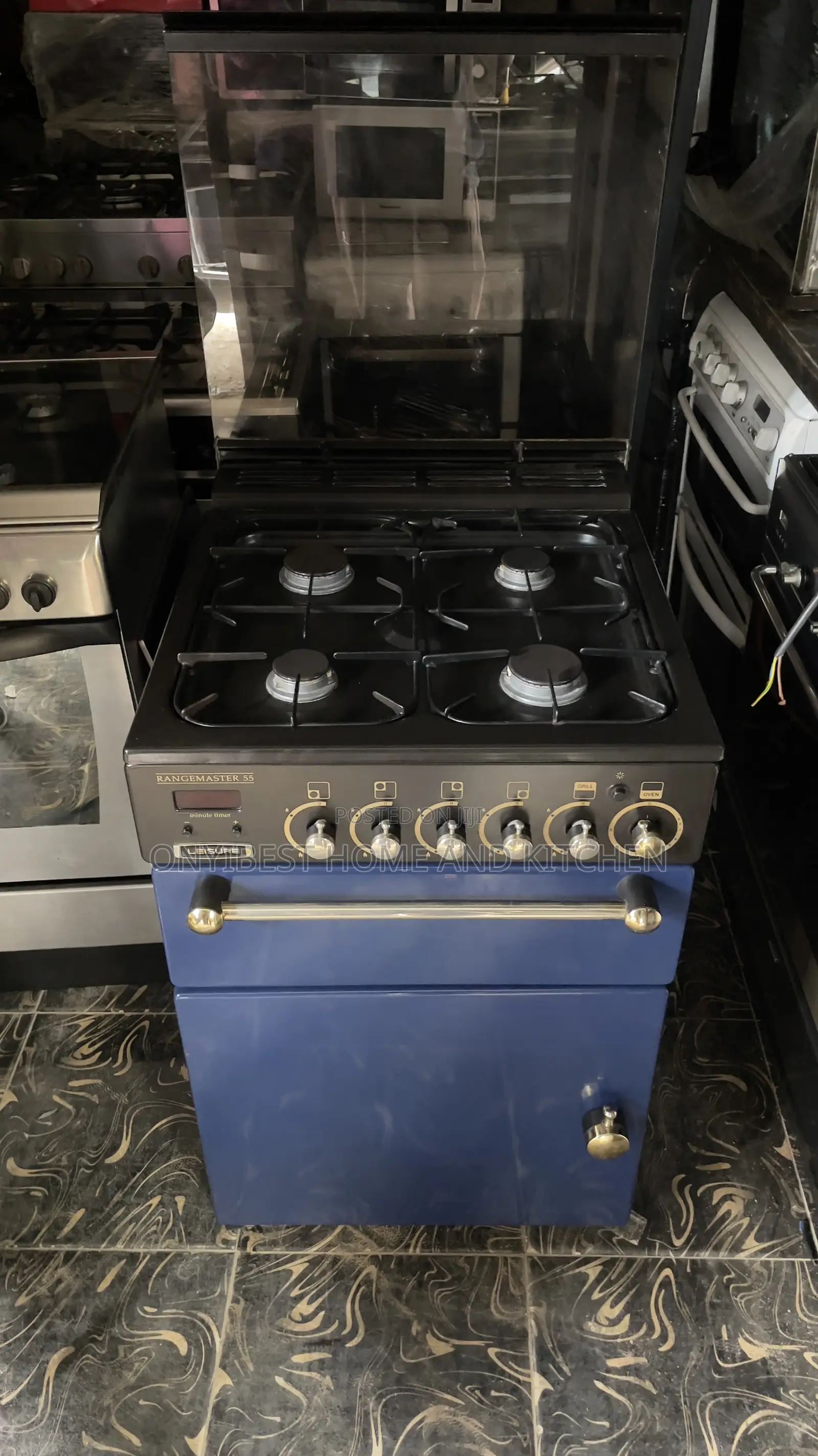 Rangemaster 4bunners Standing Gas Cooker