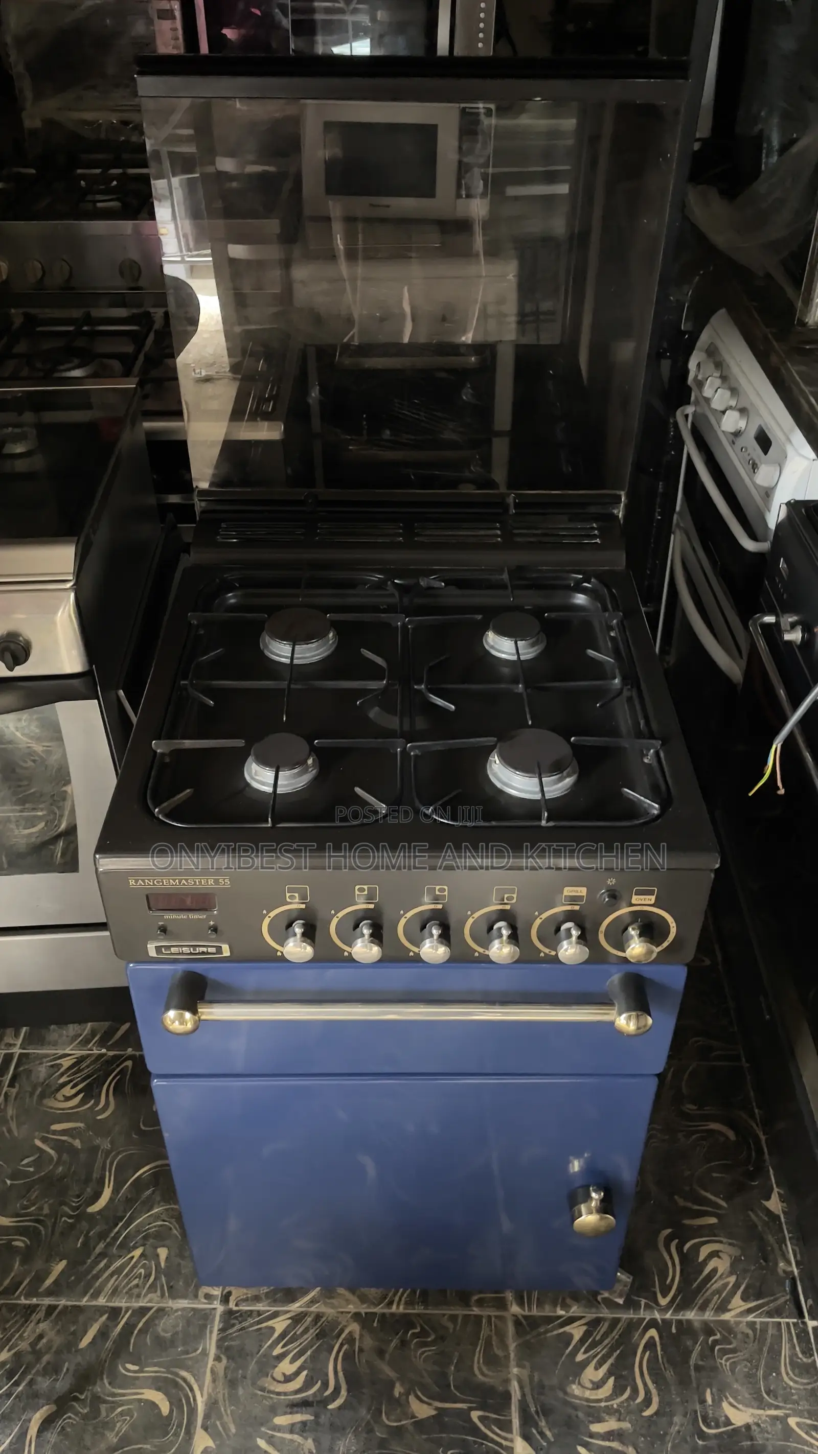 Rangemaster 4bunners Standing Gas Cooker