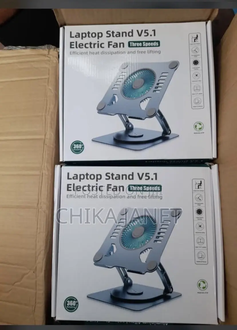 V5:1 Electric Laptop Stands/Fan