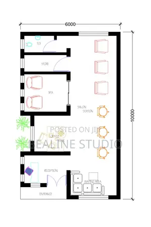 Unisex Salon Design and Shops Design