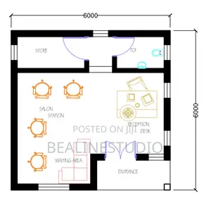 Unisex Salon Design and Shops Design