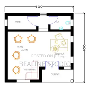 Unisex Salon Design and Shops Design