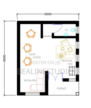 Unisex Salon Design and Shops Design