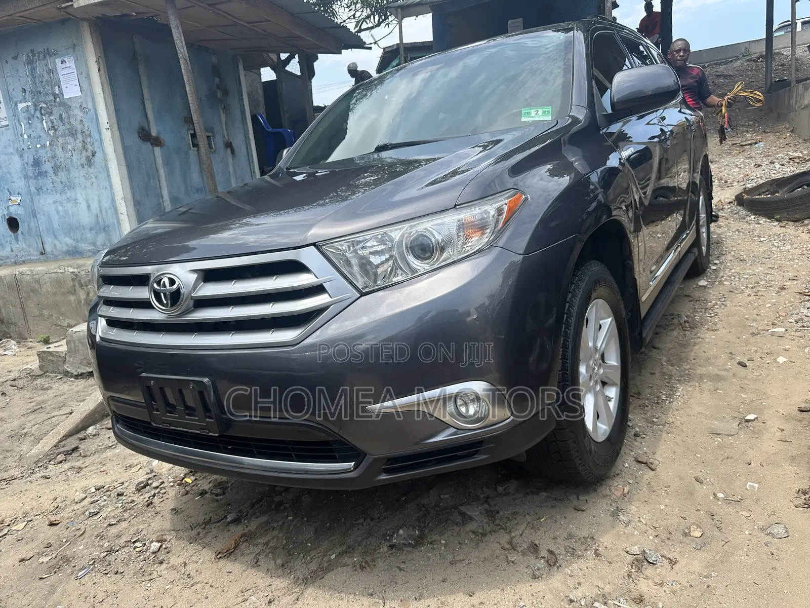 Toyota Highlander 2012 Gray