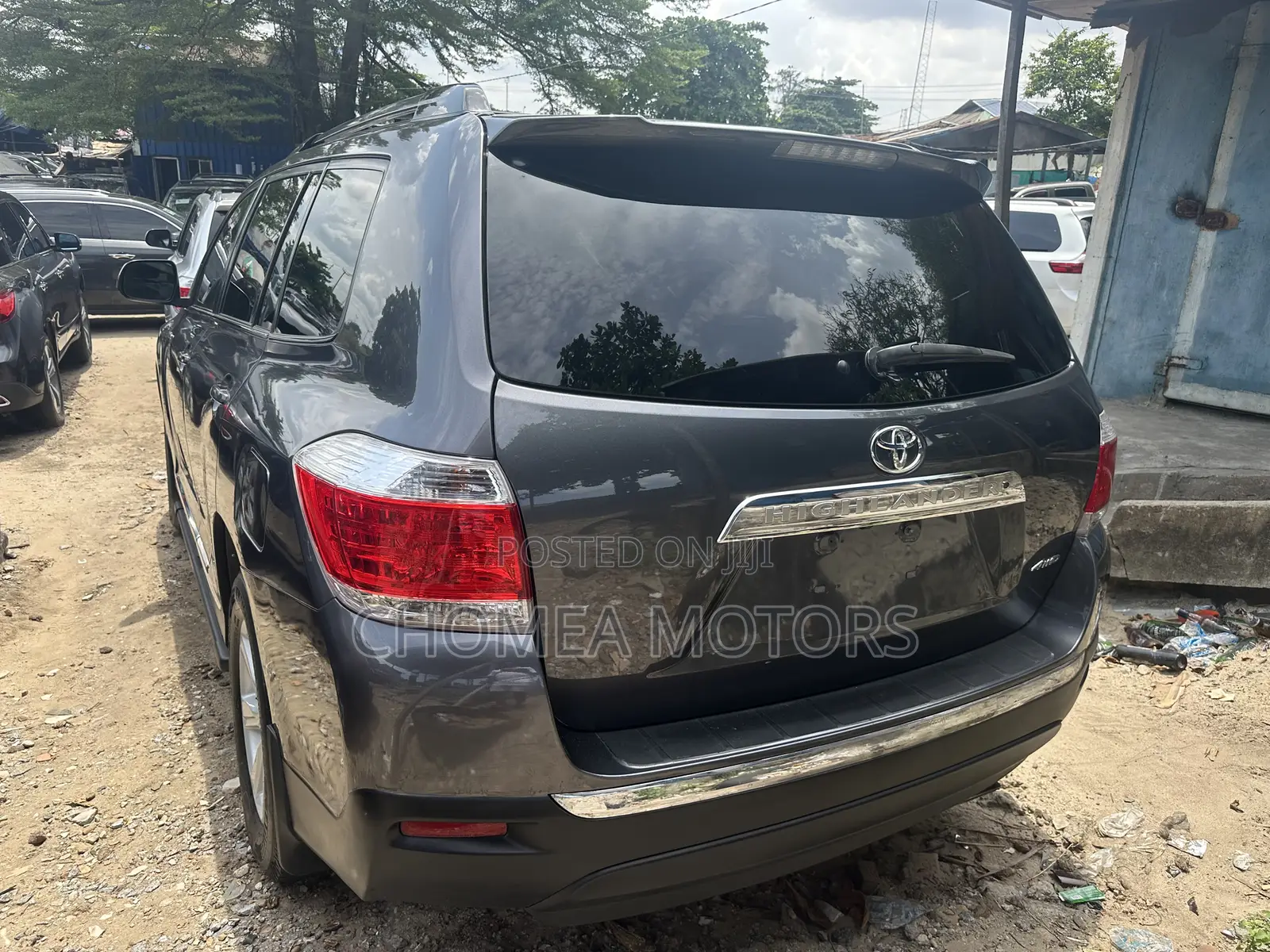 Toyota Highlander 2012 Gray