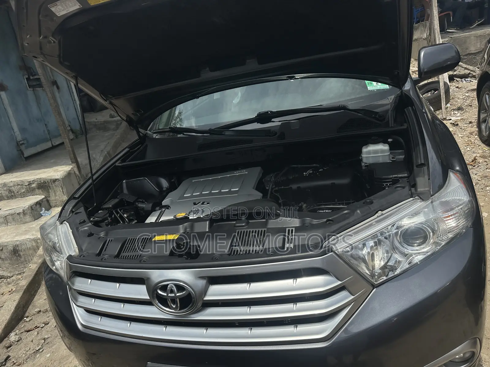 Toyota Highlander 2012 Gray