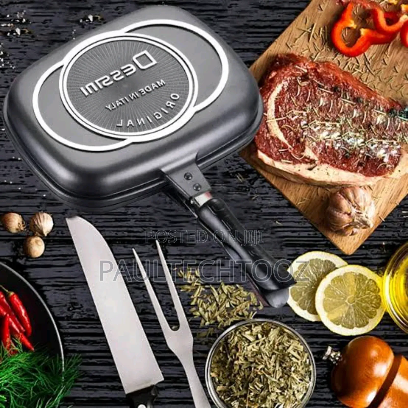 Double Sided Frying Pan