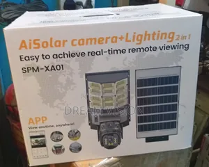 Automatic Rotate Solar Street Light Camera