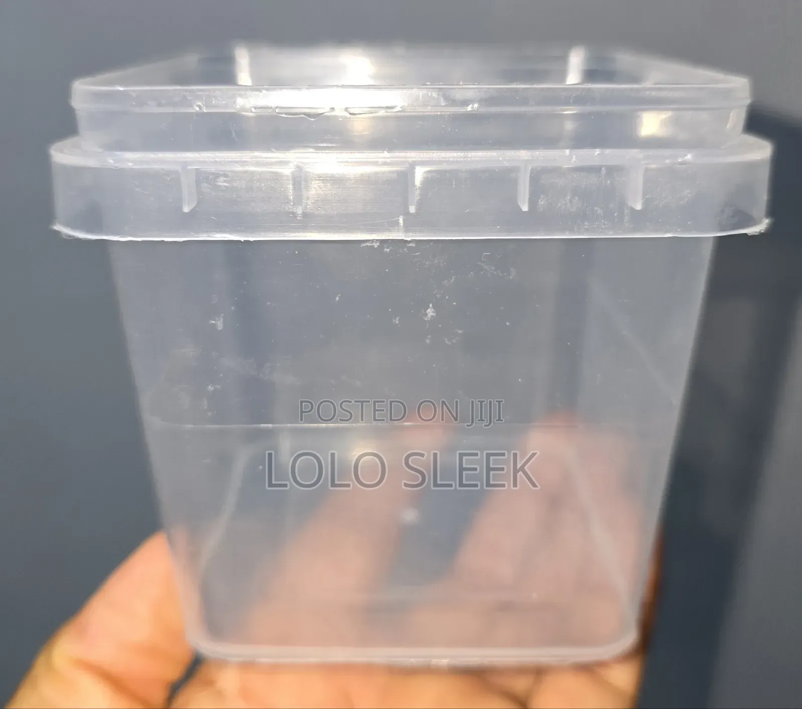Transparent Packaging Pails