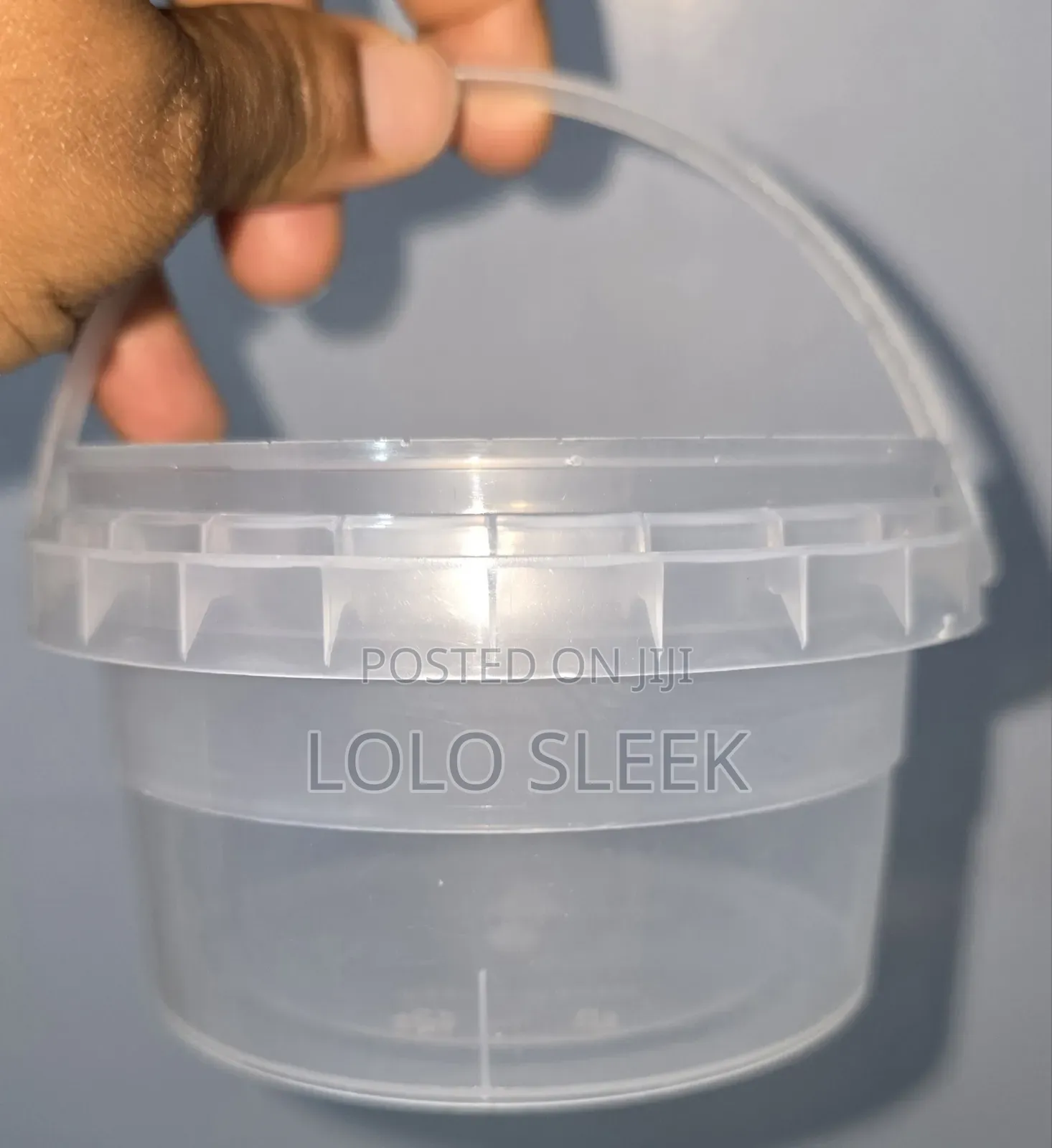 Transparent Packaging Pails