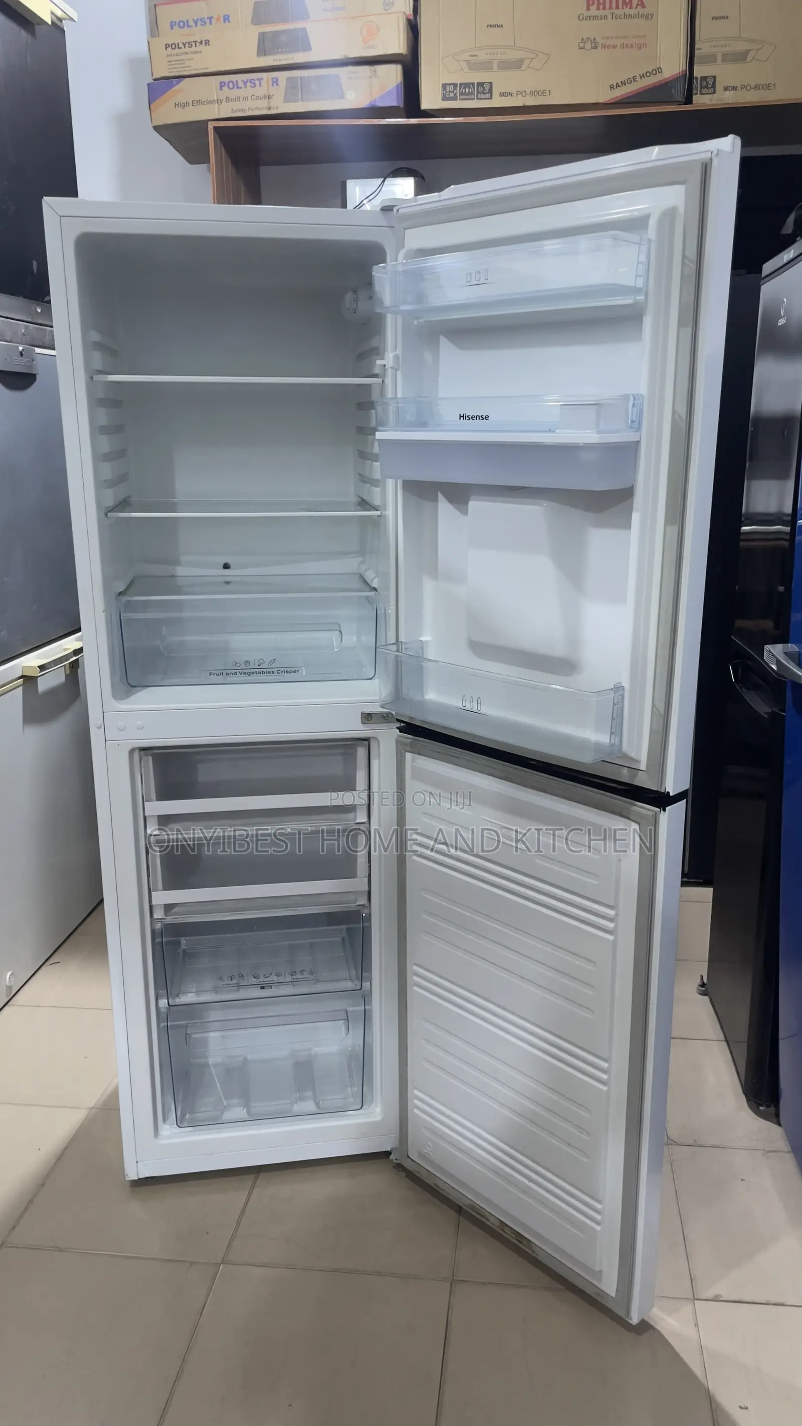 Hisense Double Door Refrigerator