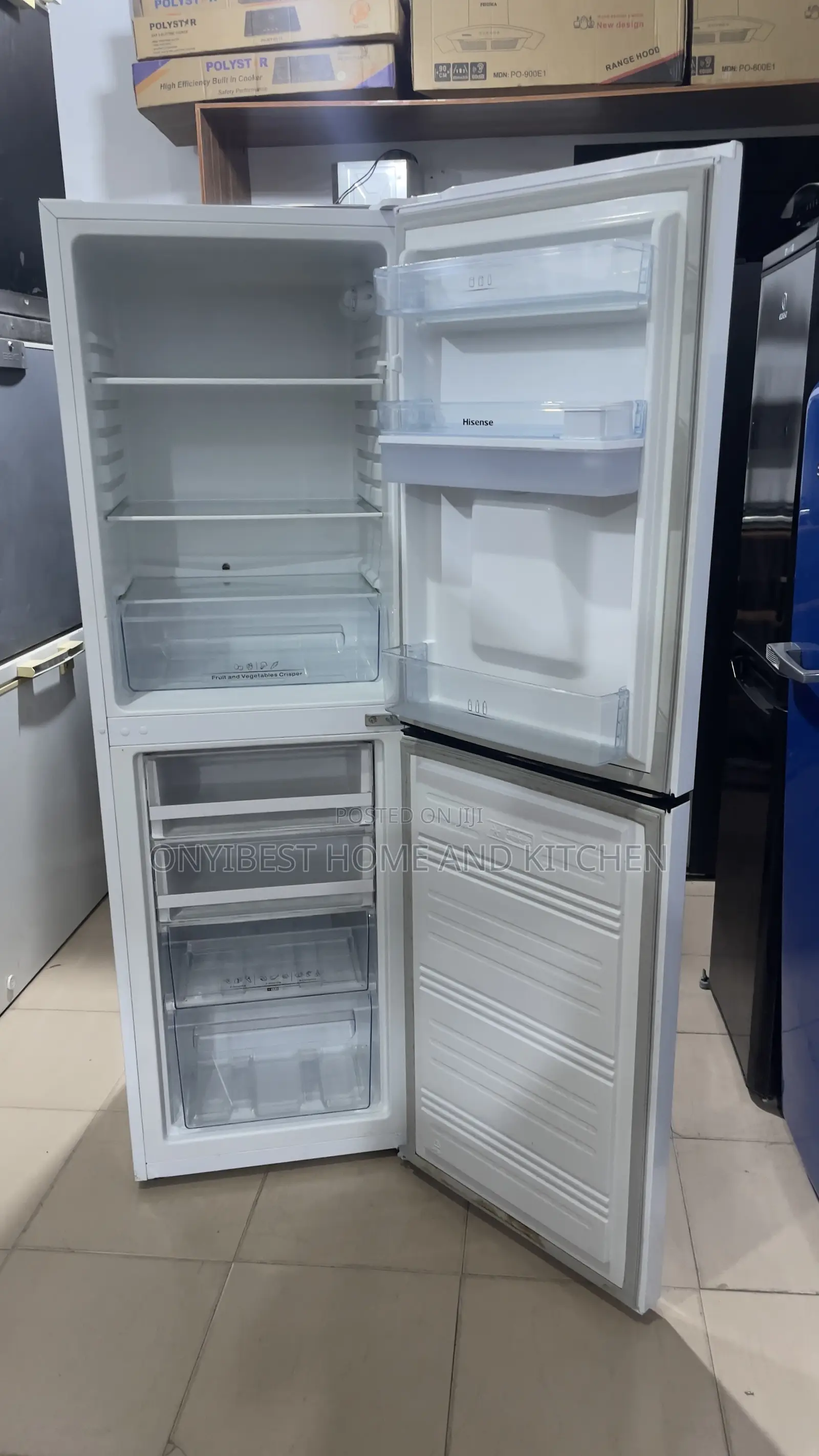 Hisense Double Door Refrigerator