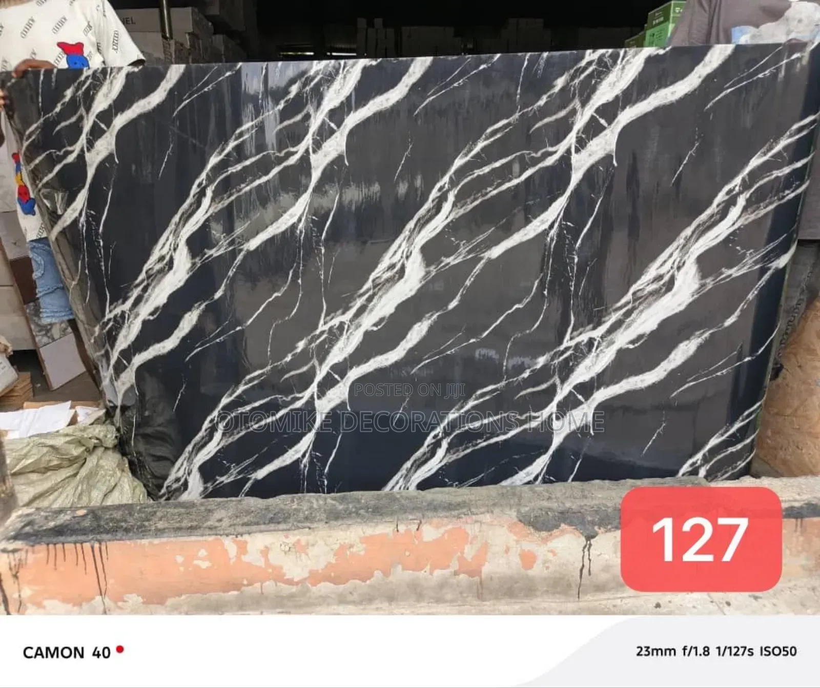 Marble Board (Black and White)