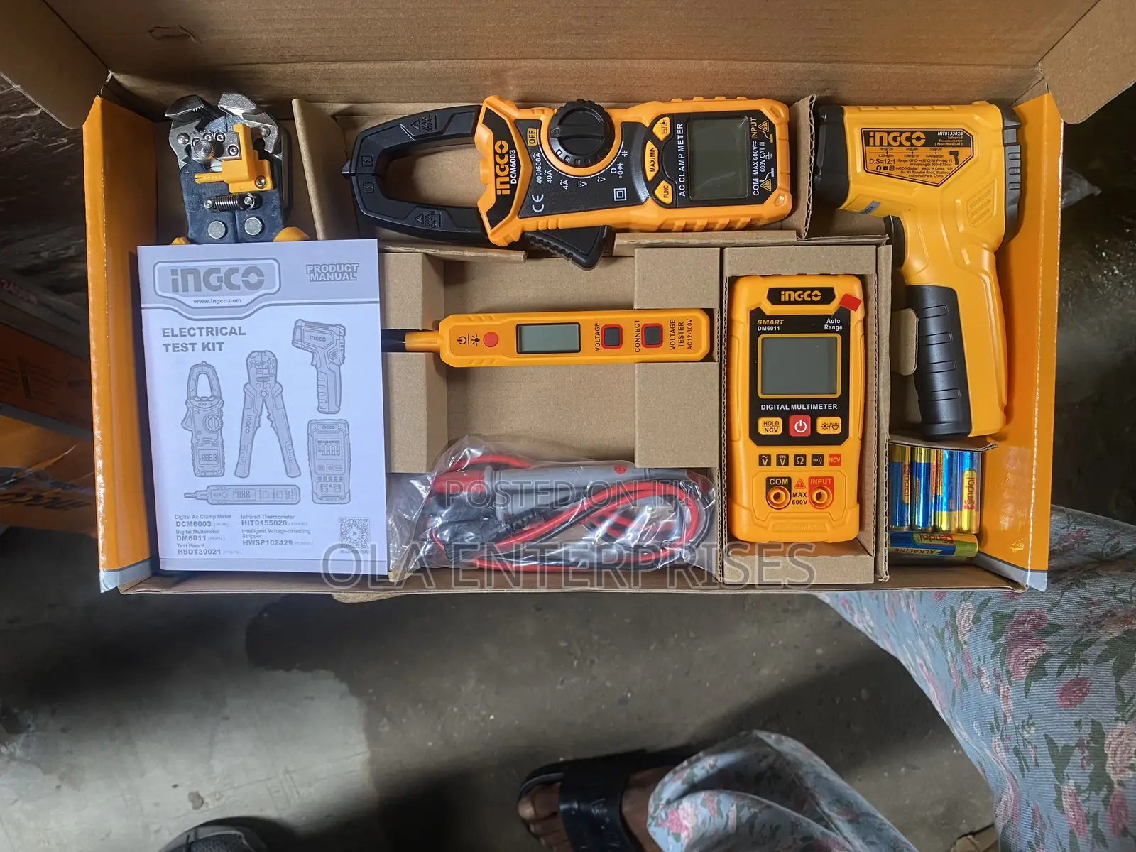 Ingco 5pcs Electrical Set