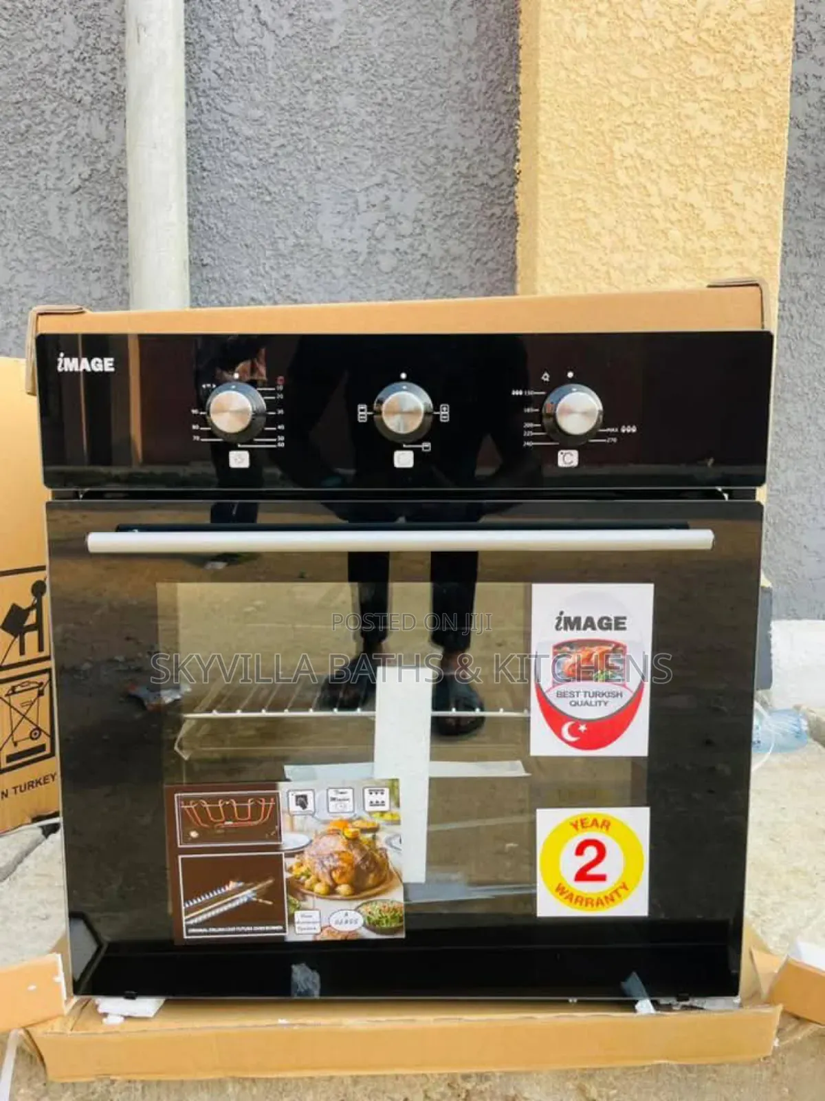 Image Electric Gas Oven