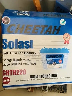 220ah Cheetah Tubular Battery