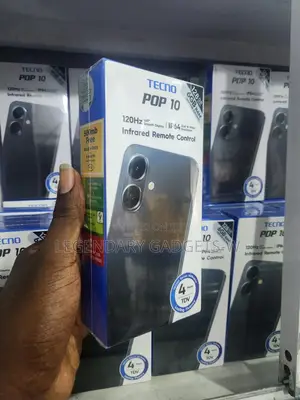 New Tecno Pop 10 128 GB Black