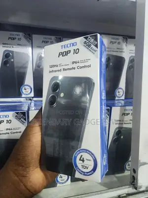 New Tecno Pop 10 128 GB Black