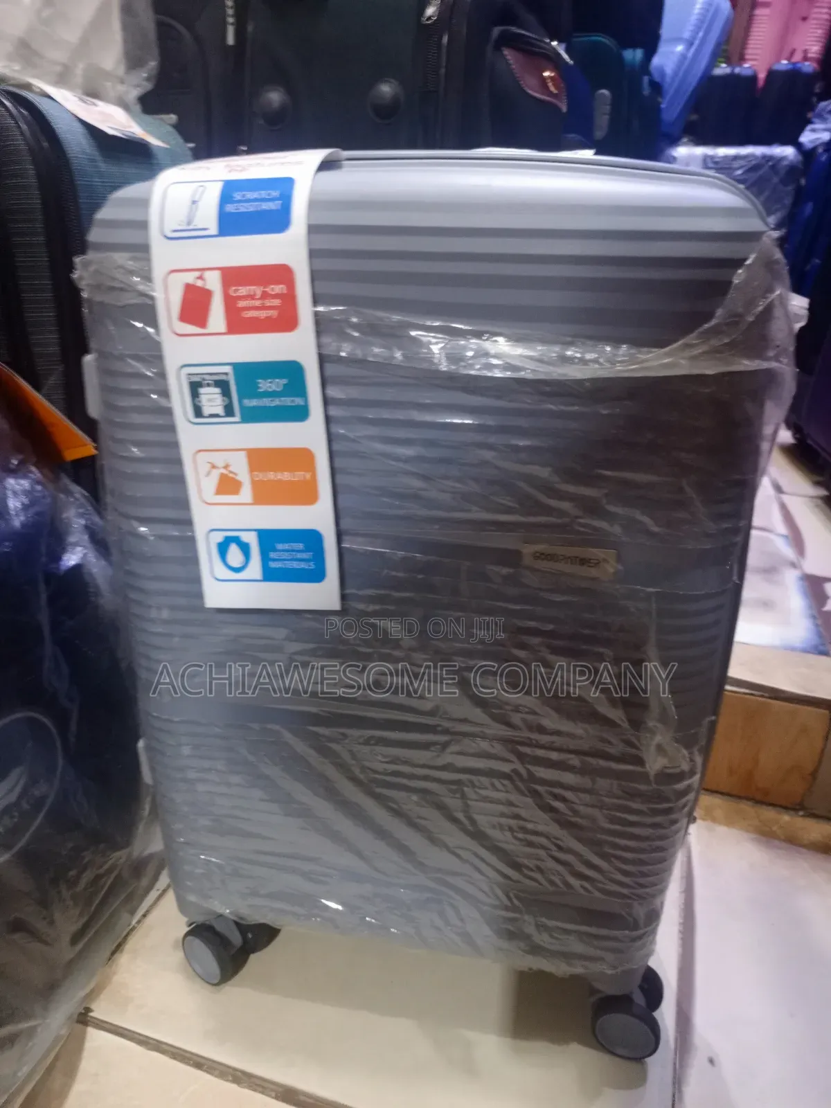 20inches Size Unbreakable Rubber Luggage