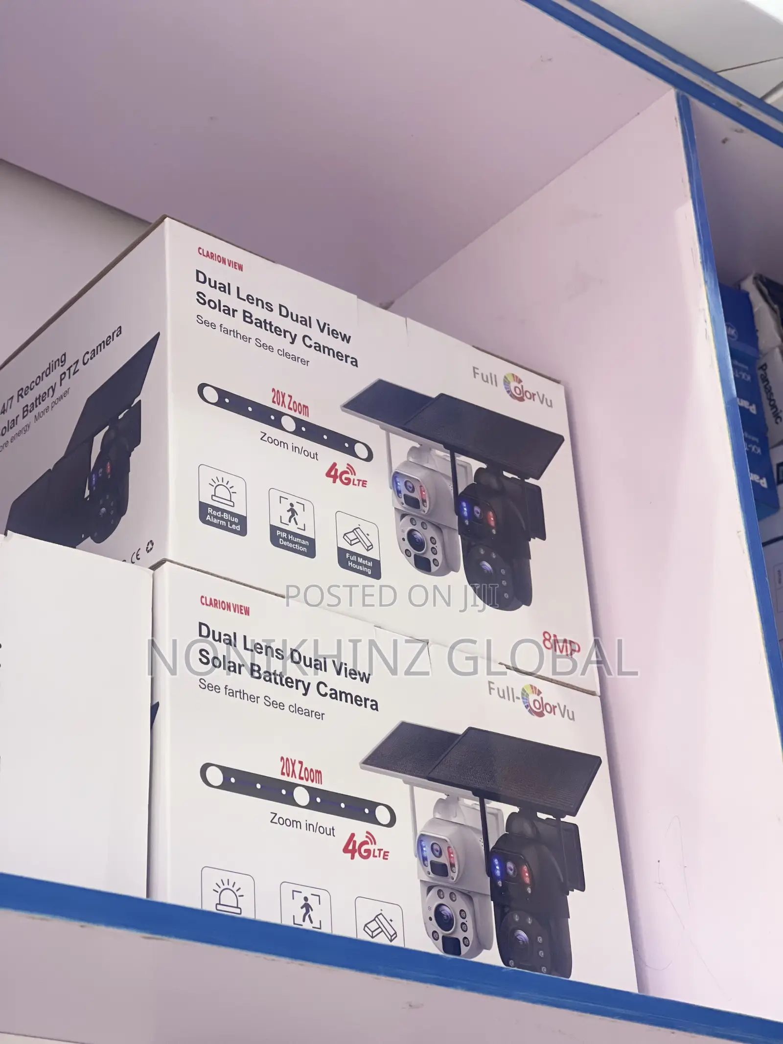 PTZ Camera Dual Lens 6mp