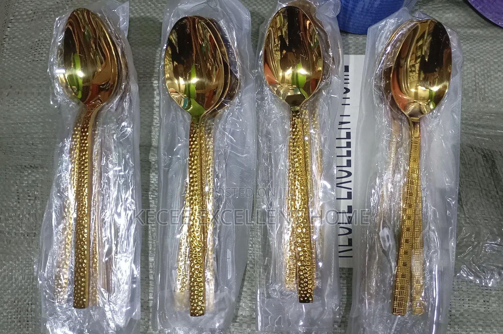 Gold Spoon 6 PCS