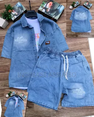 Luxury and Designer Up/Down Jean Short