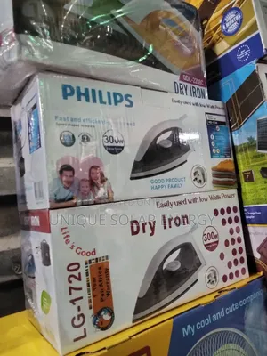 Philips 300w Ac Dc Pressing Iron (Solar Iron)