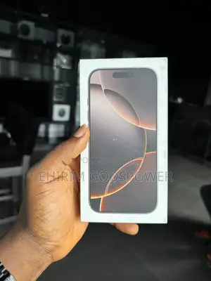 Photo - New Apple iPhone 16 Pro 128 GB Black