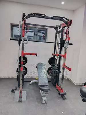 Full Gym Machine With Bench Press