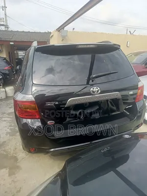 Toyota Highlander Sport 2008 Black
