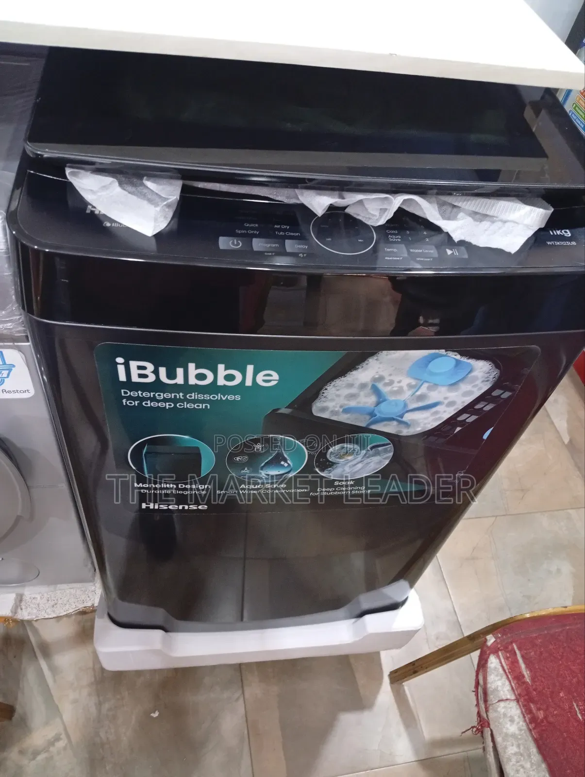 Hisense 11kg Topload Automatic
