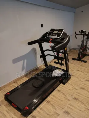 4hp Treadmill With Massager and Twister and Dumbbell, Situp