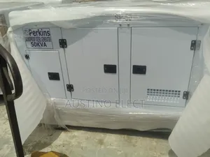 Quality (50kva) Perkins Soundproof Generator