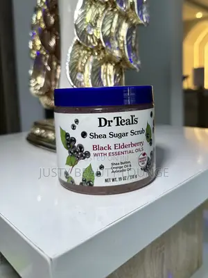 Photo - Dr Teals 538g Elderberry Shea Sugar Vitamin C Scrub